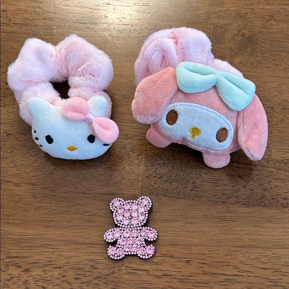 Assorted Pink Hair Accessories
